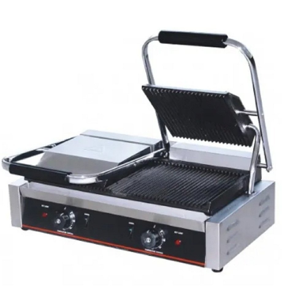 Panini Grill Electric Contact Double