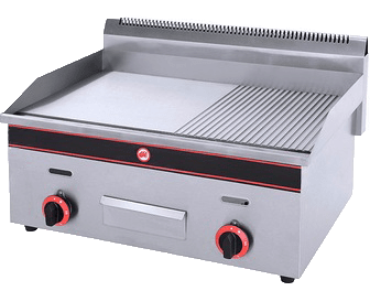 Gas Griddle 73.cm Half by Half